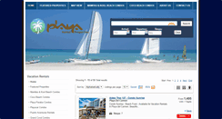 Desktop Screenshot of playarentalproperties.com